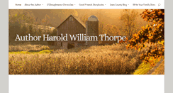 Desktop Screenshot of haroldwilliamthorpe.com
