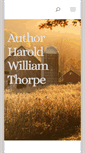 Mobile Screenshot of haroldwilliamthorpe.com